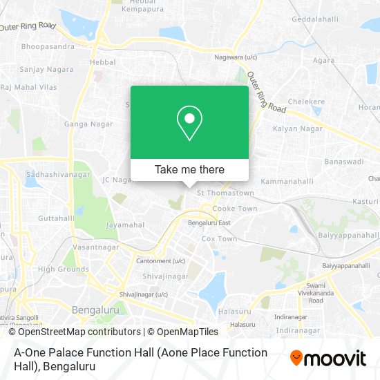 A-One Palace Function Hall (Aone Place Function Hall) map