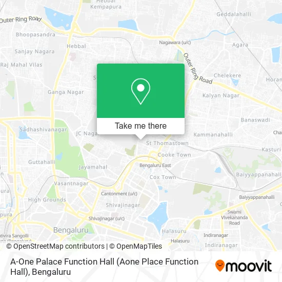 A-One Palace Function Hall (Aone Place Function Hall) map