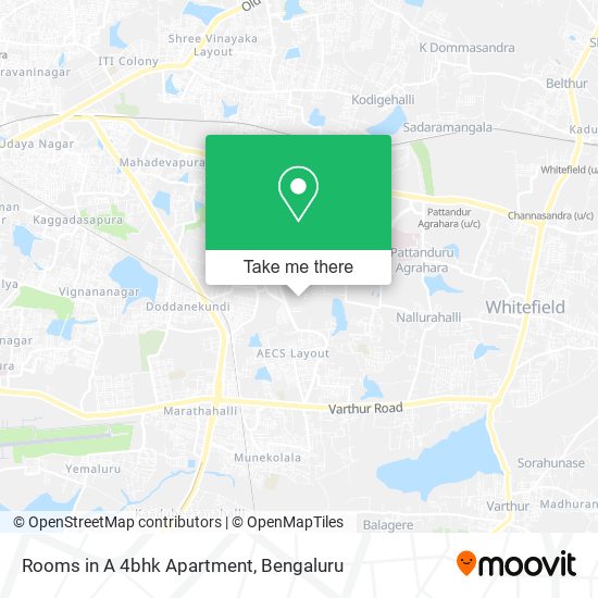 Rooms in A 4bhk Apartment map