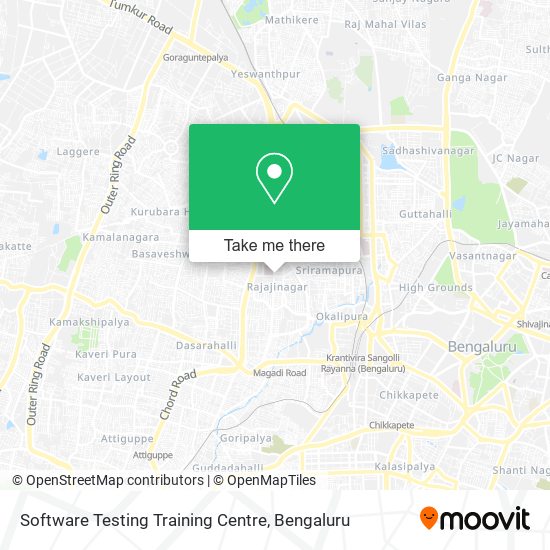 Software Testing Training Centre map