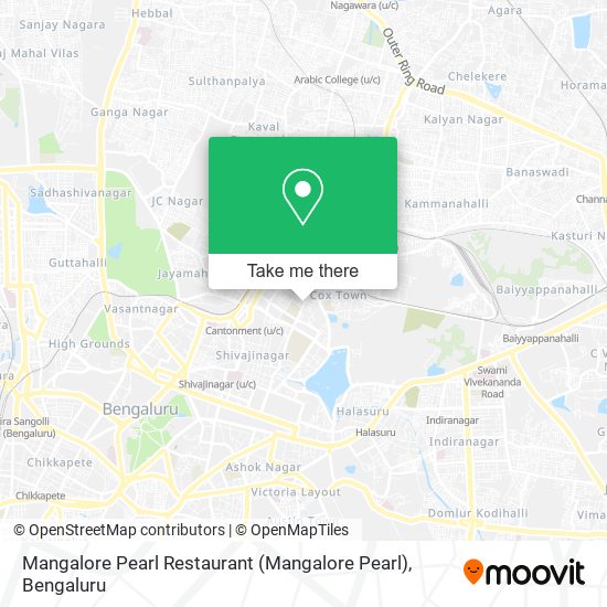 Mangalore Pearl Restaurant map