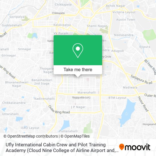 Ufly International Cabin Crew and Pilot Training Academy map