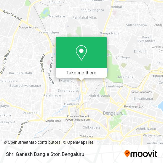 Shri Ganesh Bangle Stor map