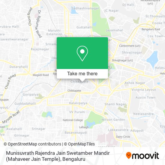 Munisuvrath Rajendra Jain Swetamber Mandir (Mahaveer Jain Temple) map