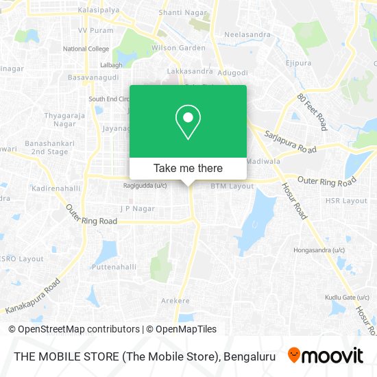 THE MOBILE STORE (The Mobile Store) map