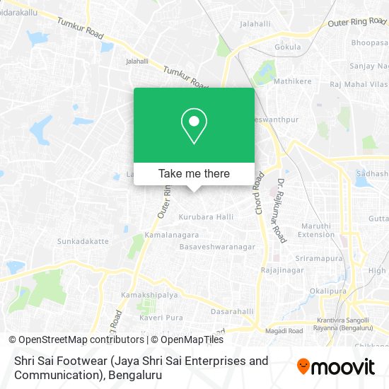 Shri Sai Footwear (Jaya Shri Sai Enterprises and Communication) map