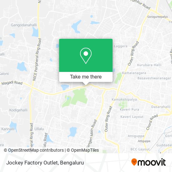 Jockey Factory Outlet map