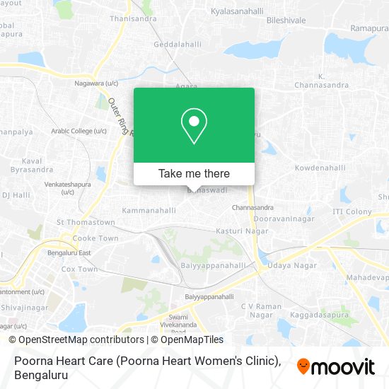 Poorna Heart Care (Poorna Heart Women's Clinic) map