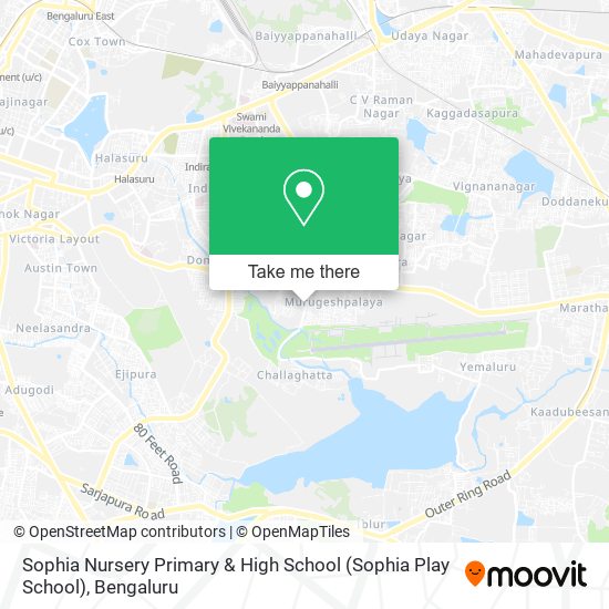 Sophia Nursery Primary & High School (Sophia Play School) map