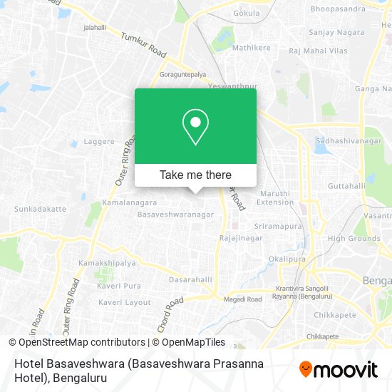 Hotel Basaveshwara (Basaveshwara Prasanna Hotel) map