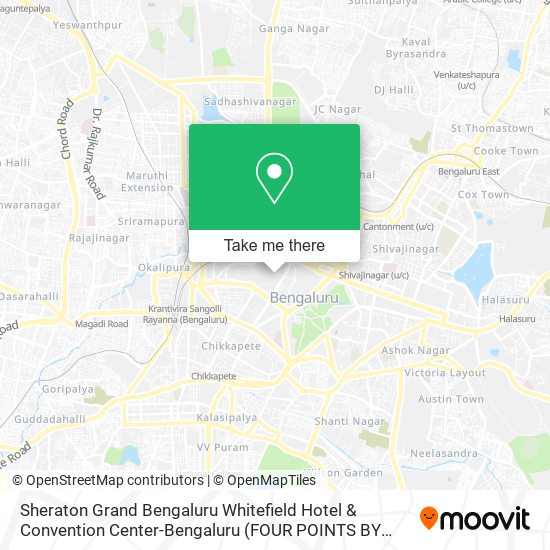 Sheraton Grand Bengaluru Whitefield Hotel & Convention Center-Bengaluru map