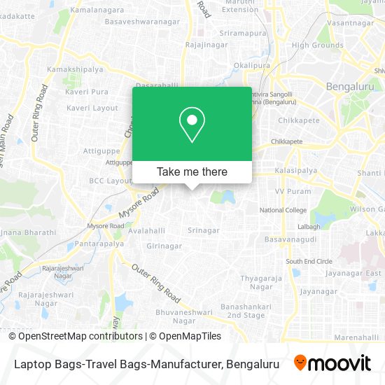 Laptop Bags-Travel Bags-Manufacturer map