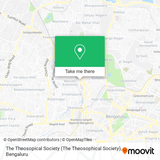 The Theosopical Society (The Theosophical Society) map