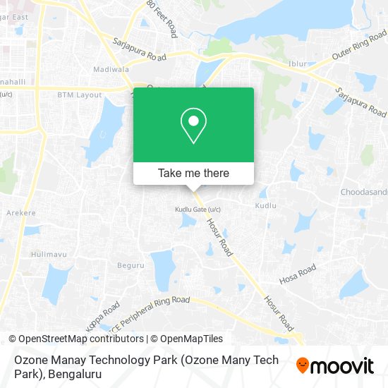 Ozone Manay Technology Park (Ozone Many Tech Park) map