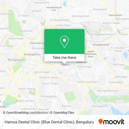 Hamsa Dental Clinic (Blue Dental Clinic) map