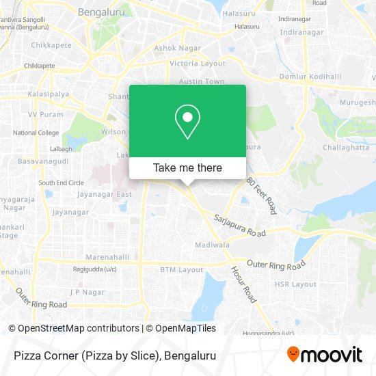 Pizza Corner (Pizza by Slice) map