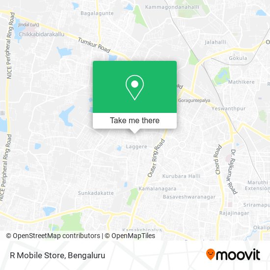 R Mobile Store map