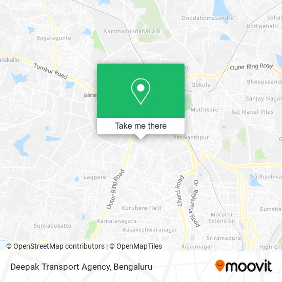 Deepak Transport Agency map
