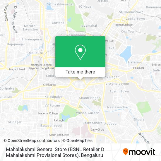 Mahalakshmi General Store (BSNL Retailer D Mahalakshmi Provisional Stores) map