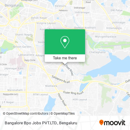 Bangalore Bpo Jobs PVT.LTD. map