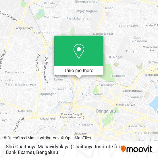 Shri Chaitanya Mahavidyalaya (Chaitanya Institute for Bank Exams) map