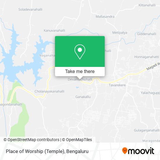 Place of Worship (Temple) map