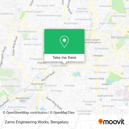 Zams Engineering Works map