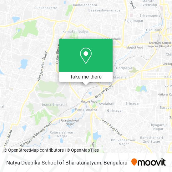 Natya Deepika School of Bharatanatyam map