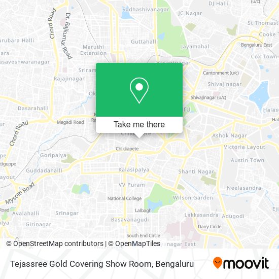 Tejassree Gold Covering Show Room map