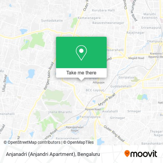 Anjanadri (Anjandri Apartment) map