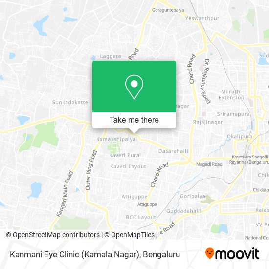 Kanmani Eye Clinic (Kamala Nagar) map