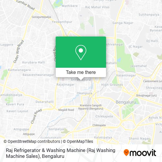 Raj Refrigerator & Washing Machine map