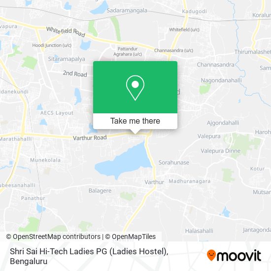 Shri Sai Hi-Tech Ladies PG (Ladies Hostel) map