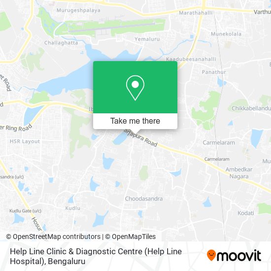 Help Line Clinic & Diagnostic Centre (Help Line Hospital) map