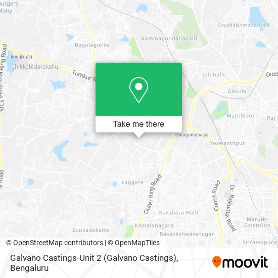 Galvano Castings-Unit 2 map