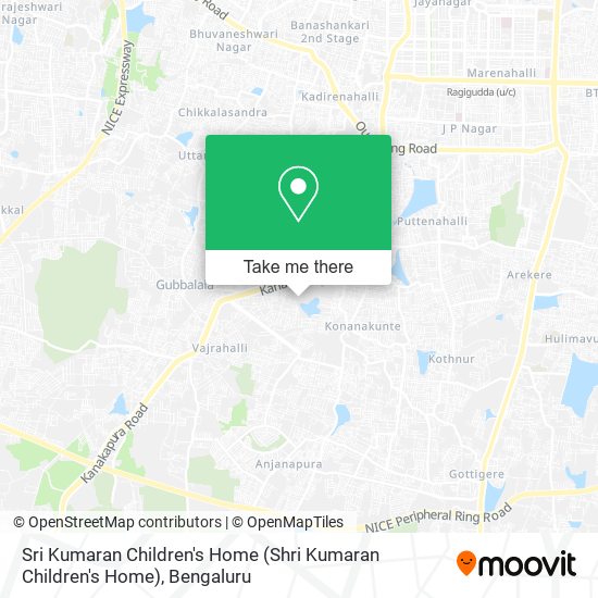 Sri Kumaran Children's Home map