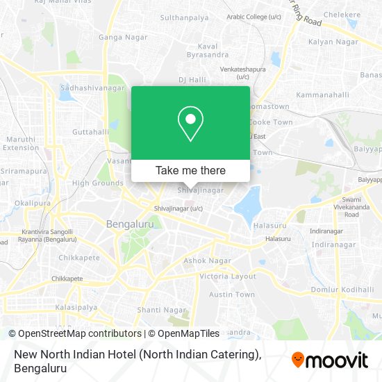 New North Indian Hotel (North Indian Catering) map