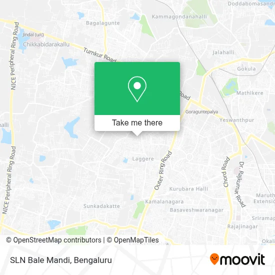 SLN Bale Mandi map