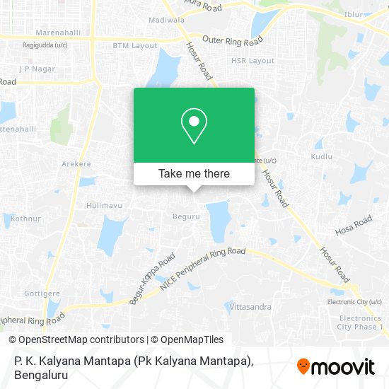P. K. Kalyana Mantapa (Pk Kalyana Mantapa) map