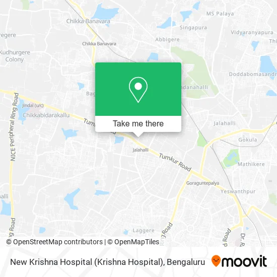 New Krishna Hospital map