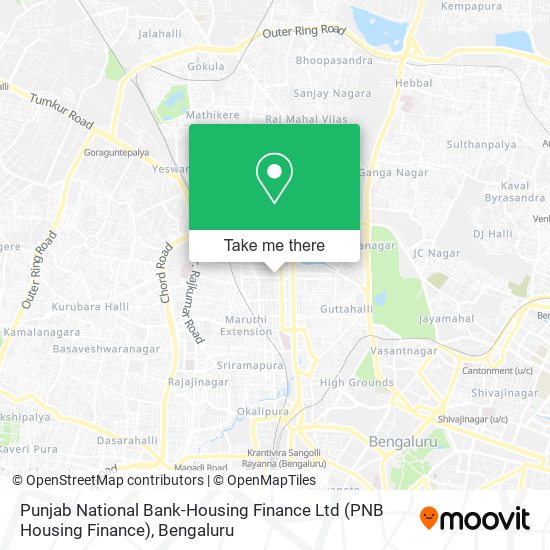 Punjab National Bank-Housing Finance Ltd (PNB Housing Finance) map