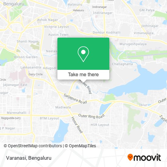 Varanasi map