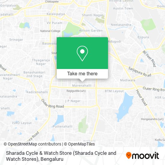 Sharada Cycle & Watch Store (Sharada Cycle and Watch Stores) map