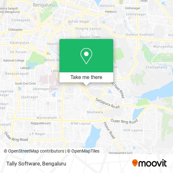 Tally Software map