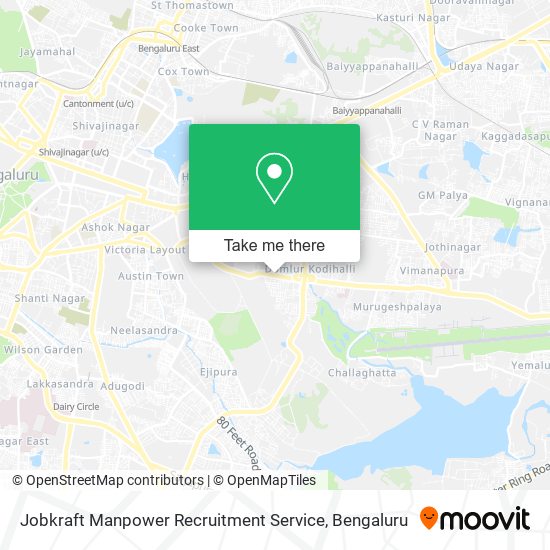 Jobkraft Manpower Recruitment Service map