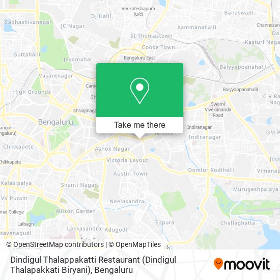 Dindigul Thalappakatti Restaurant (Dindigul Thalapakkati Biryani) map