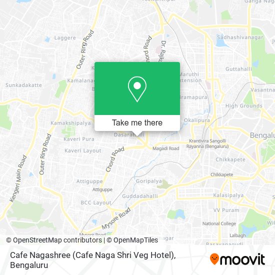 Cafe Nagashree (Cafe Naga Shri Veg Hotel) map