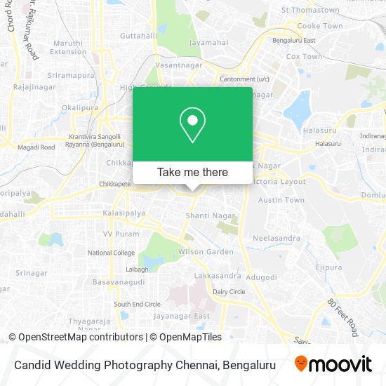 Candid Wedding Photography Chennai map