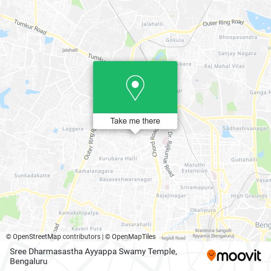 Sree Dharmasastha Ayyappa Swamy Temple map