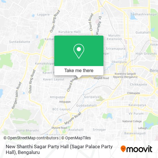 New Shanthi Sagar Party Hall (Sagar Palace Party Hall) map